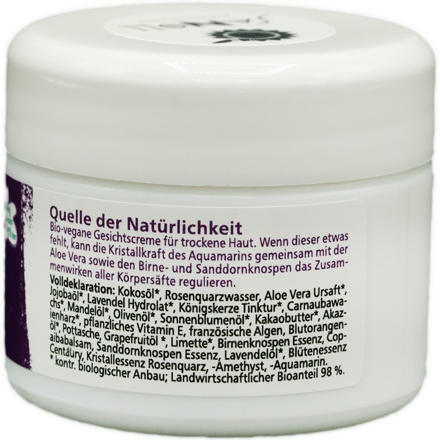 Sanoll Aquamarin Gesichtscreme für trockene Haut 50ml