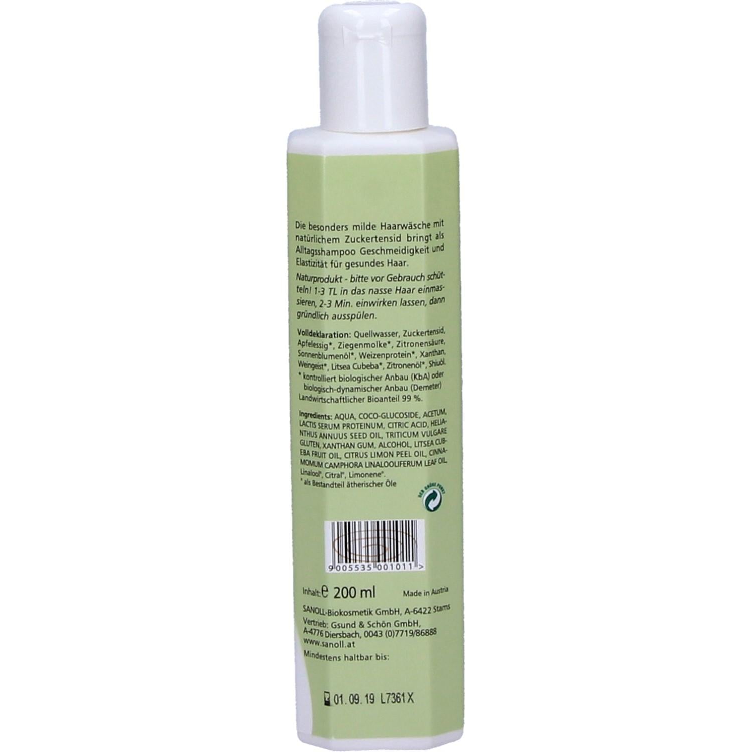 Sanoll Naturmolke Shampoo