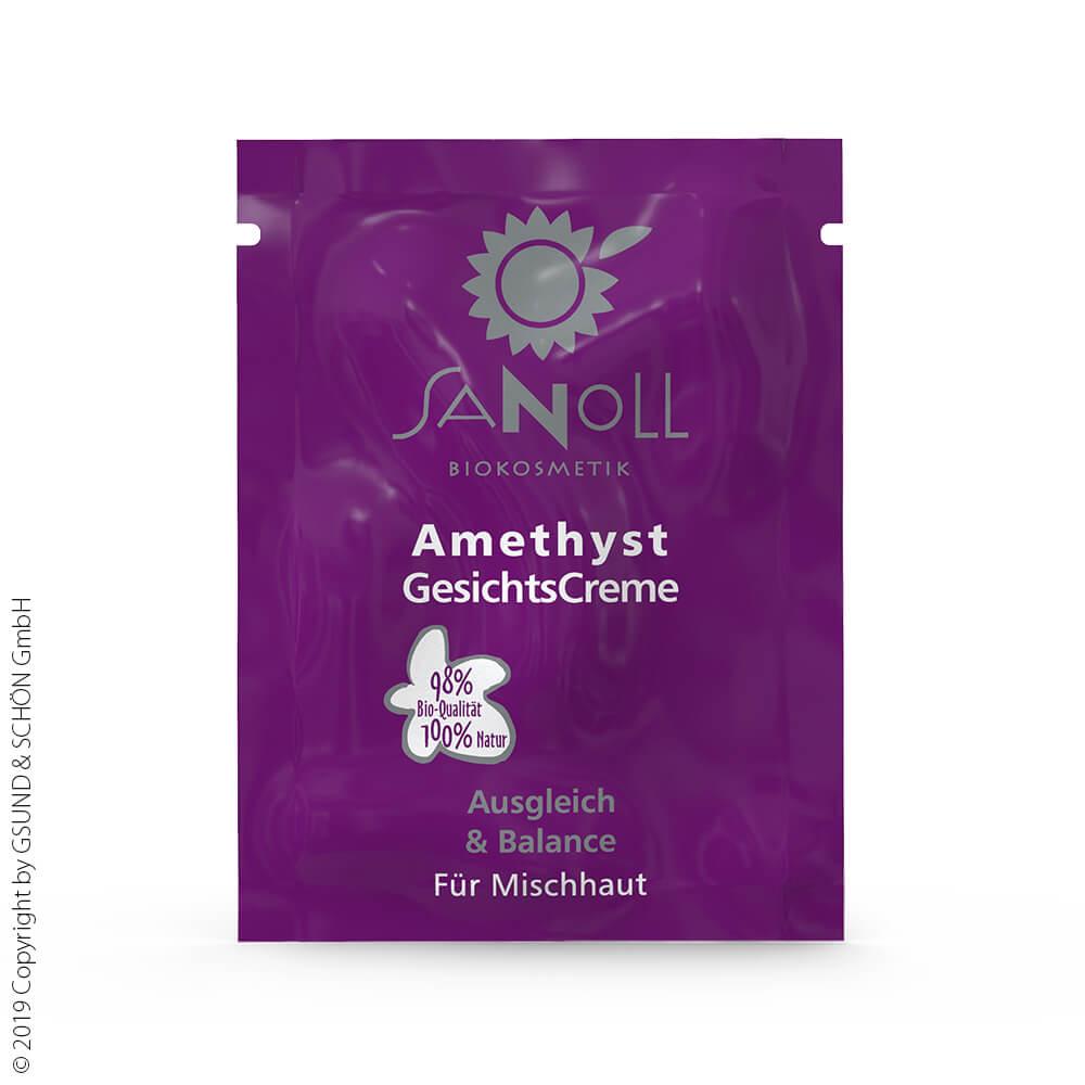 Sanoll Amethyst Gesichtscreme für Mischhaut