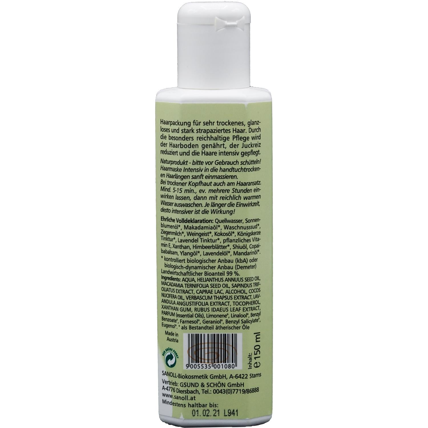 Sanoll Haarmaske Intensiv 150ml