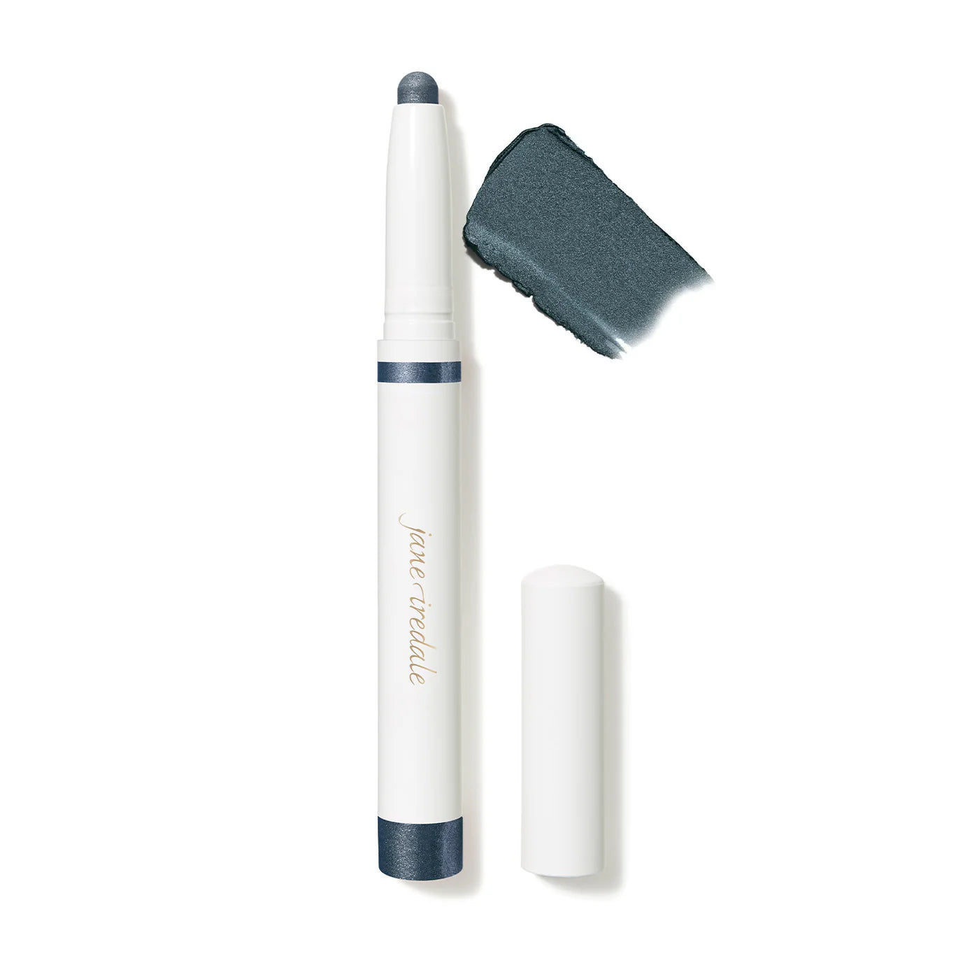#JI Eye Shadow Sticks_Riviera (schimmerndes lebendiges Petrol-Blau)
