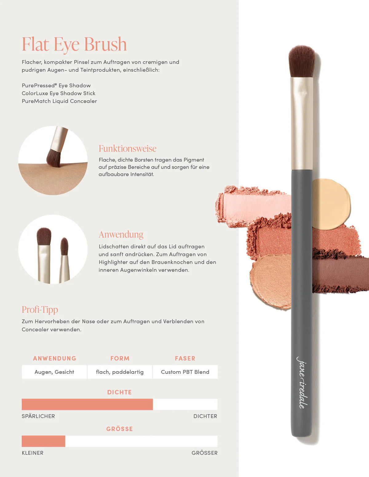 Jane Iredale Flat Eye Brush