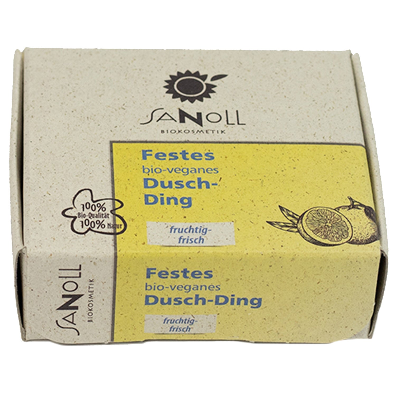 Sanoll Festes Bio Veganes Dusch Ding