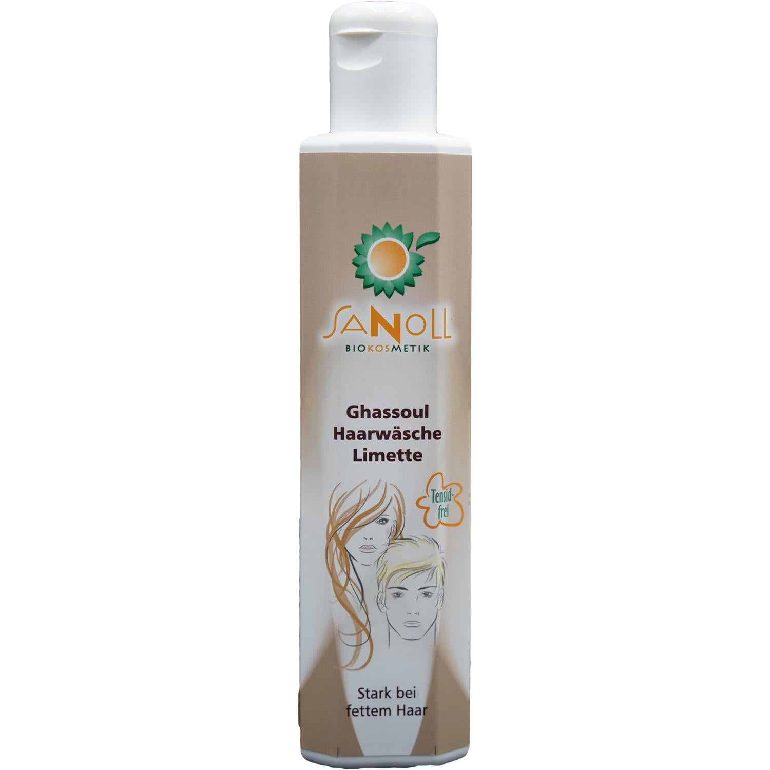 Sanoll Ghassoul Haarwäsche Limette 200ml
