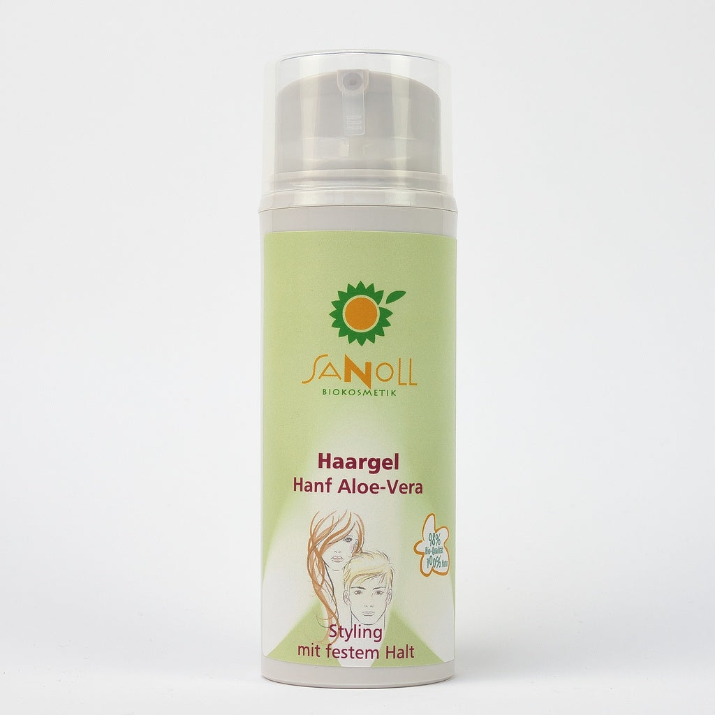 Sanoll Haargel Hanf Aloe-Vera 100ml im Airless-Spender