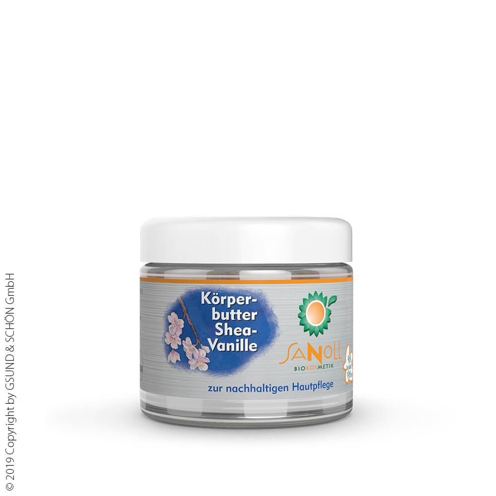 Sanoll Körperbutter Shea-Vanille