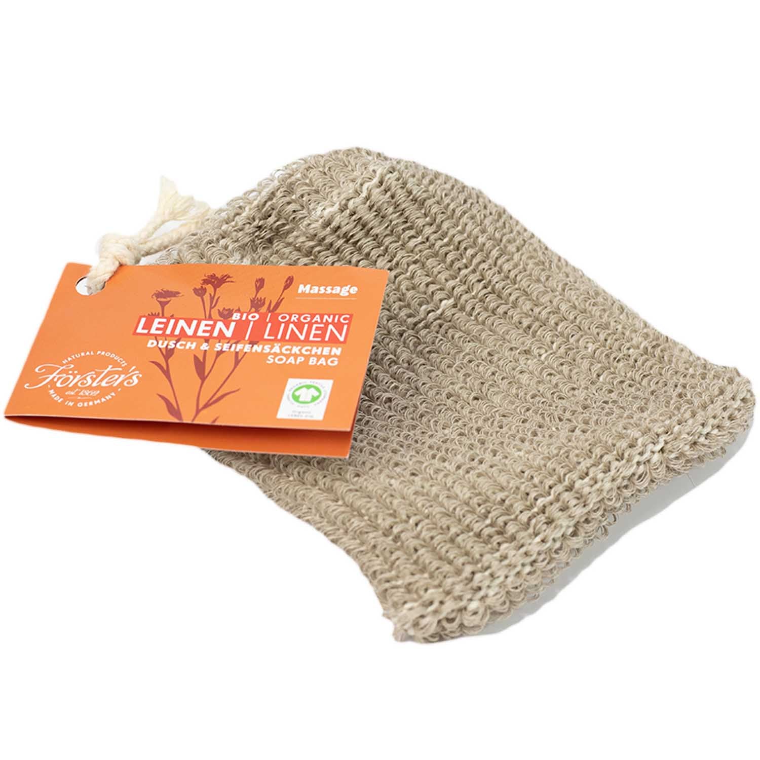 Försters Dusch & Seifen-Säckchen grob, ca. 13 x 14cm