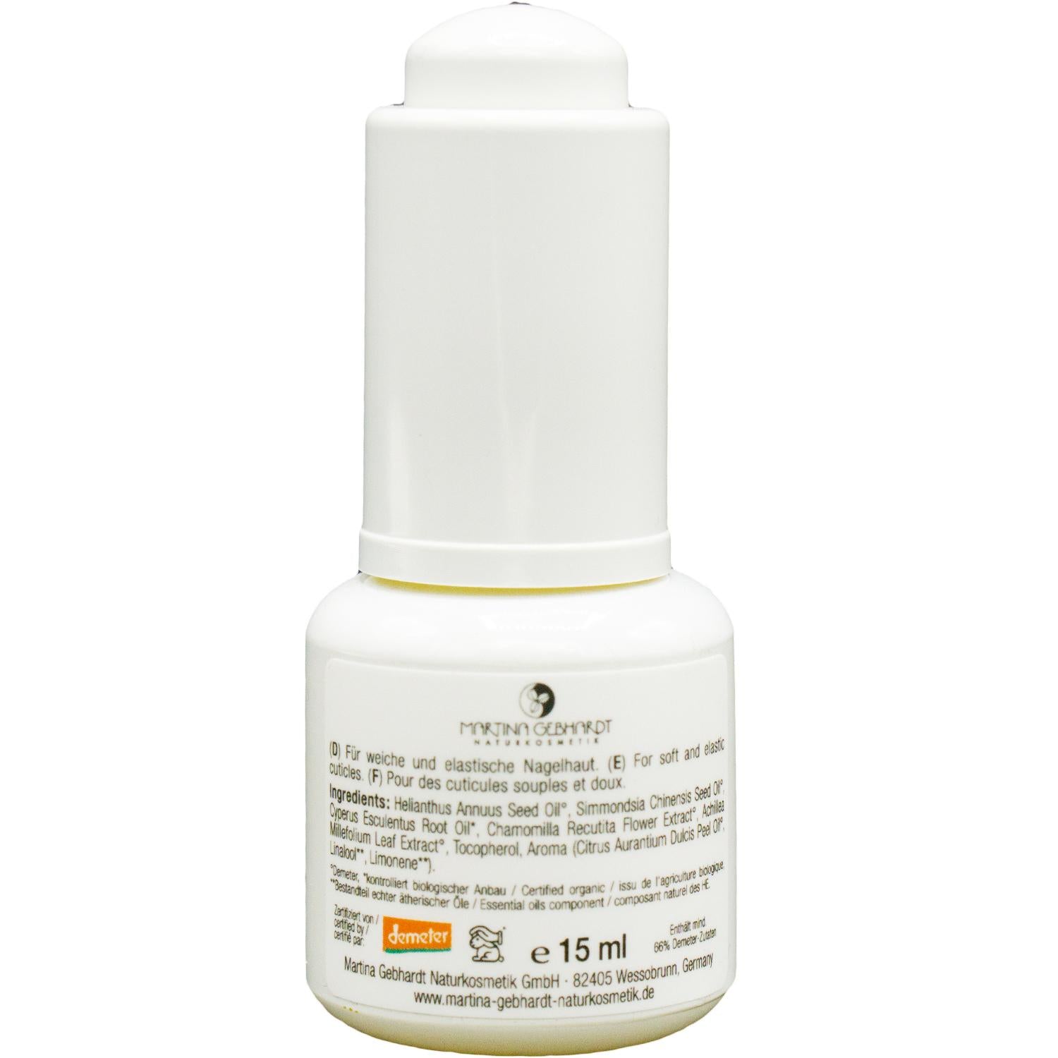 Martina Gebhardt Hand & Nail Cuticle Oil  - Nagelhautöl 15ml