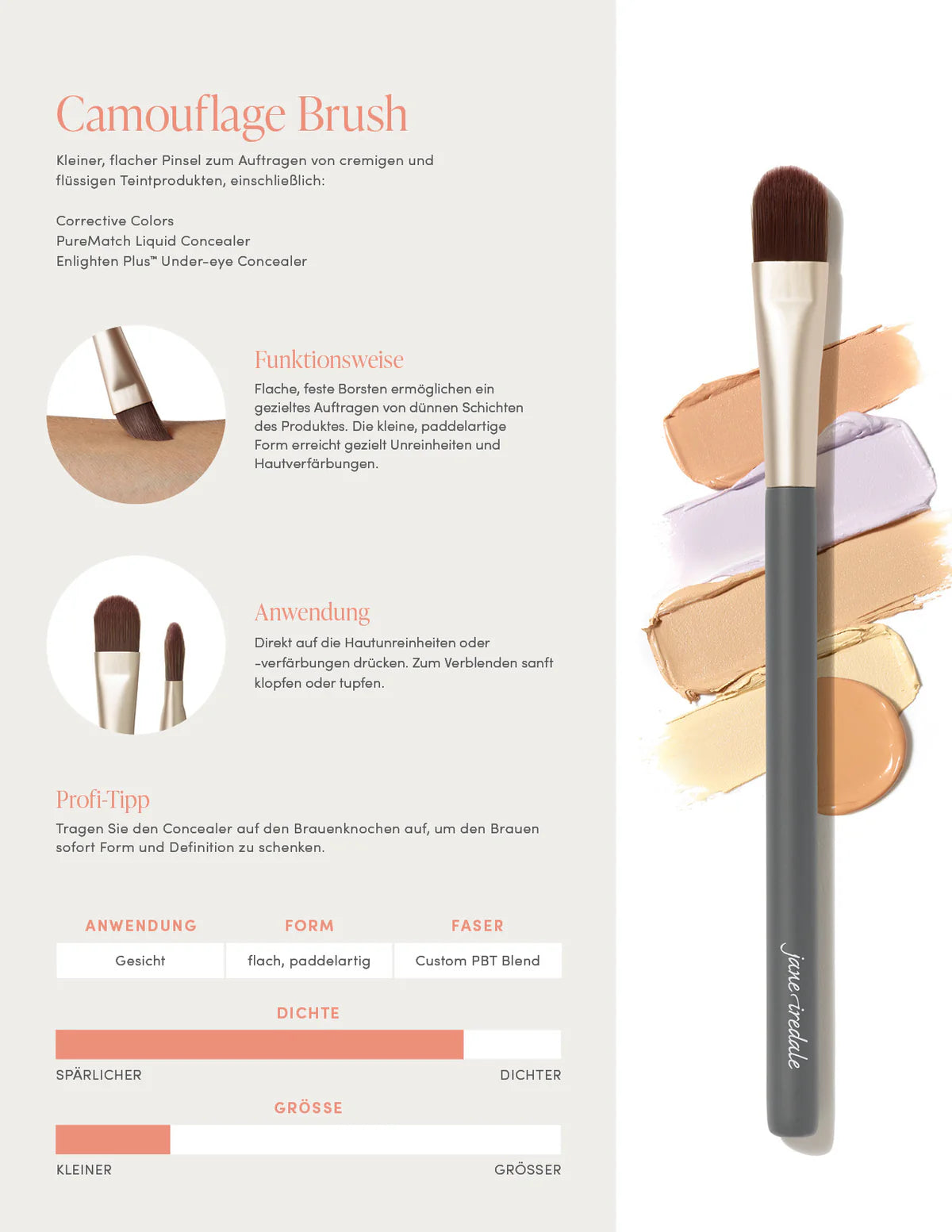 Jane Iredale Camouflage - Make up Pinsel