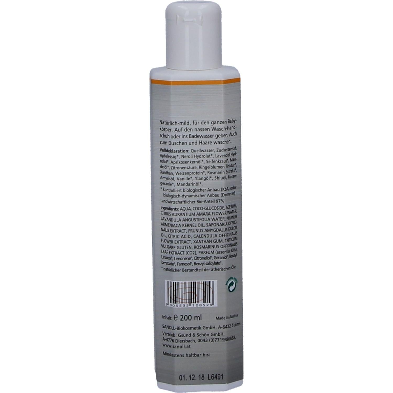 Sanoll Baby & Kinder Waschcreme