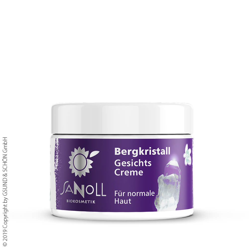 Sanoll Bergkristall GesichtsCreme