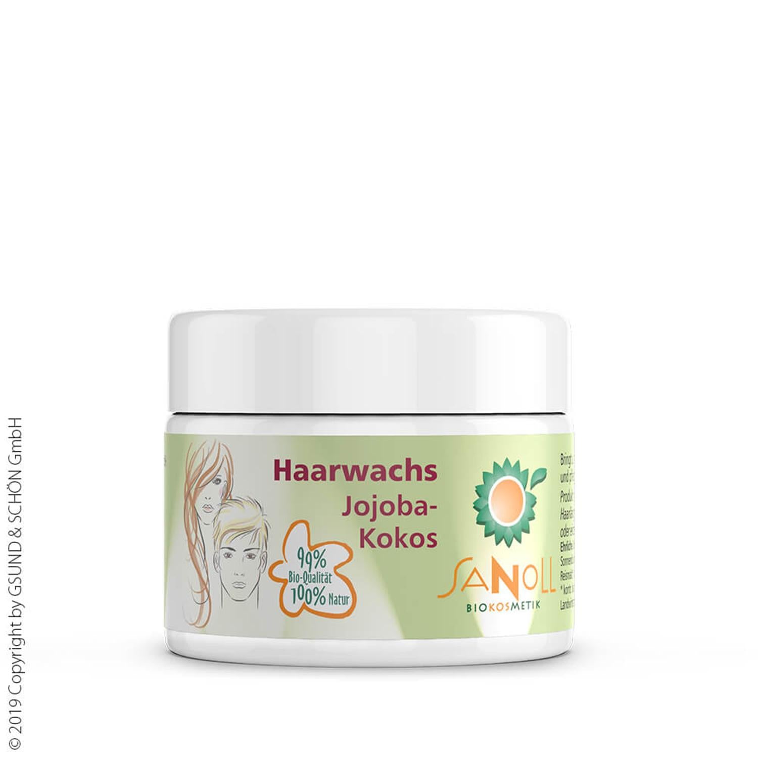 Sanoll Haarwachs Jojoba-Kokos 50ml