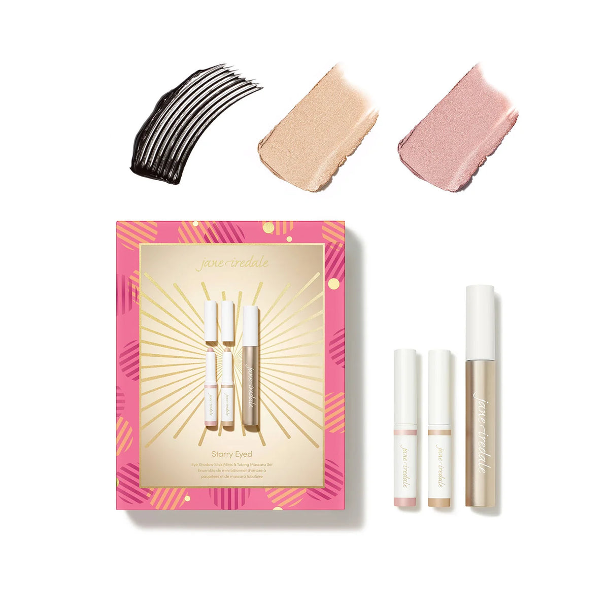 Jane Iredale - Starry Eyed Eye Shadow Stick Minis & Tubing Mascara Set - Limited Edition