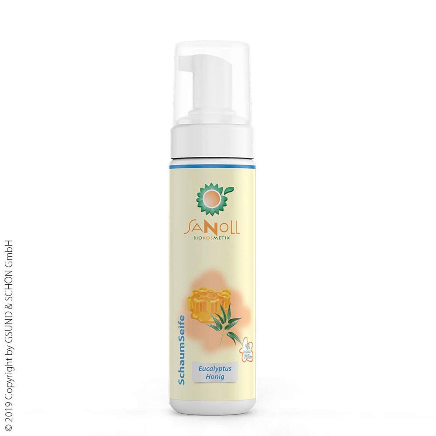 Sanoll SchaumSeife Eucalyptus-Honig