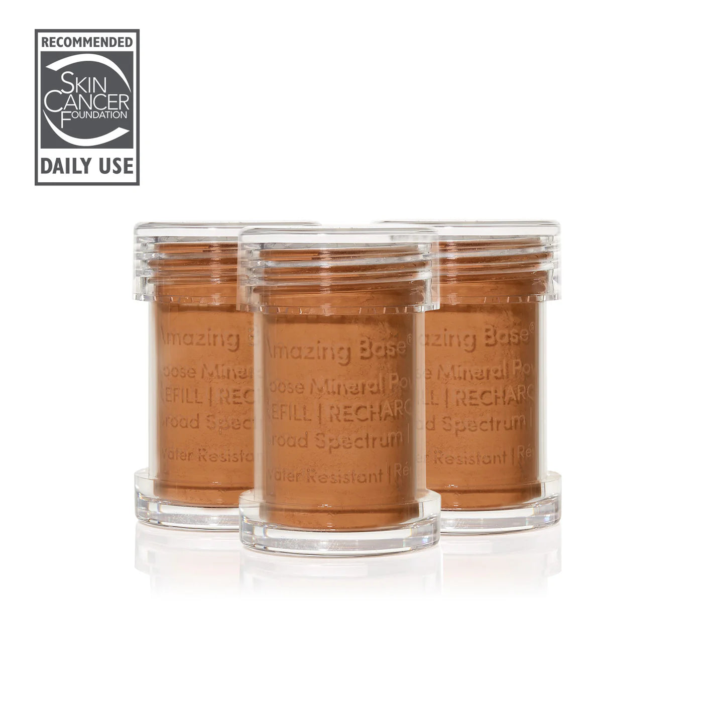 #Amazing Base 3er Refill_warm brown