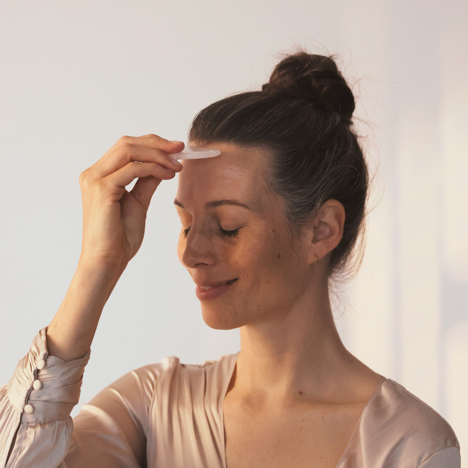 Pharmos Natur Clear Crystal Quartz Gua Sha