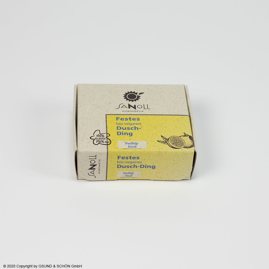 Sanoll Festes Bio Veganes Dusch Ding
