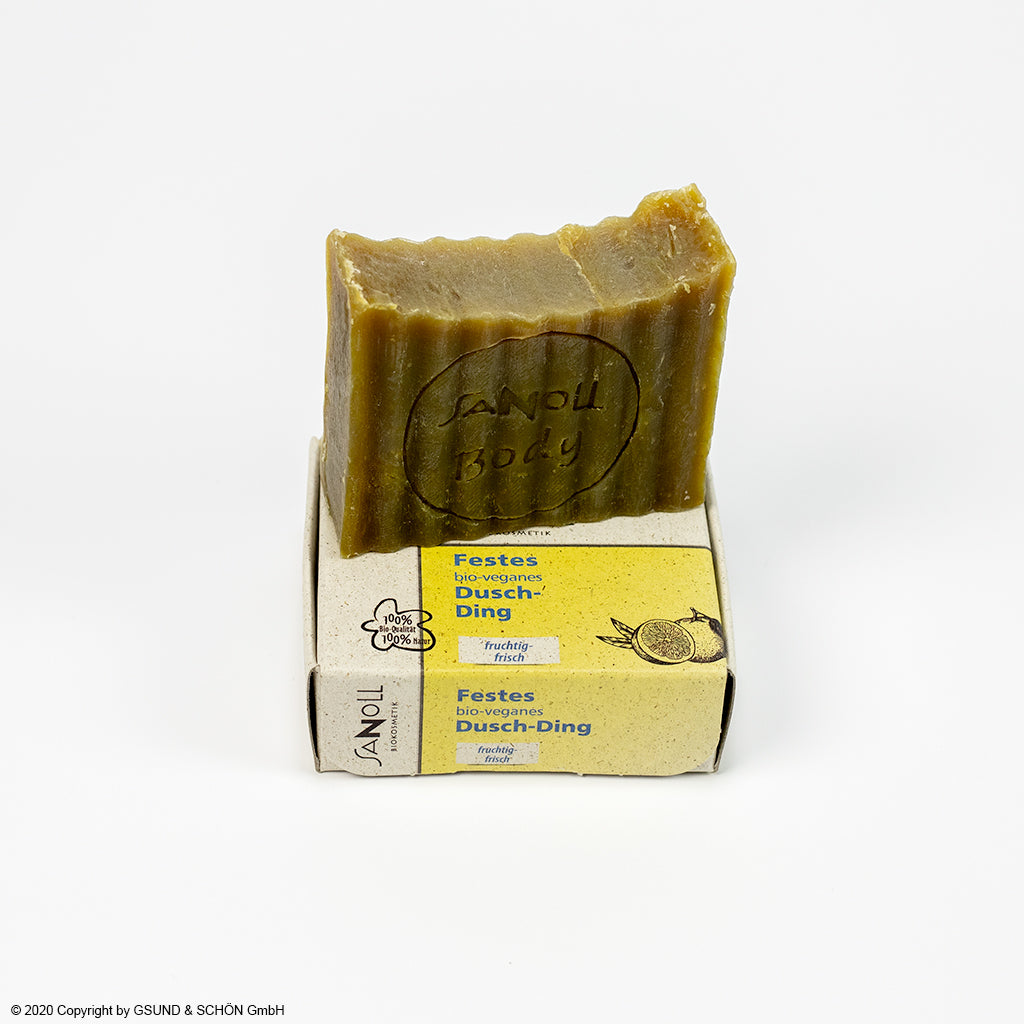 Sanoll Festes Bio Veganes Dusch Ding