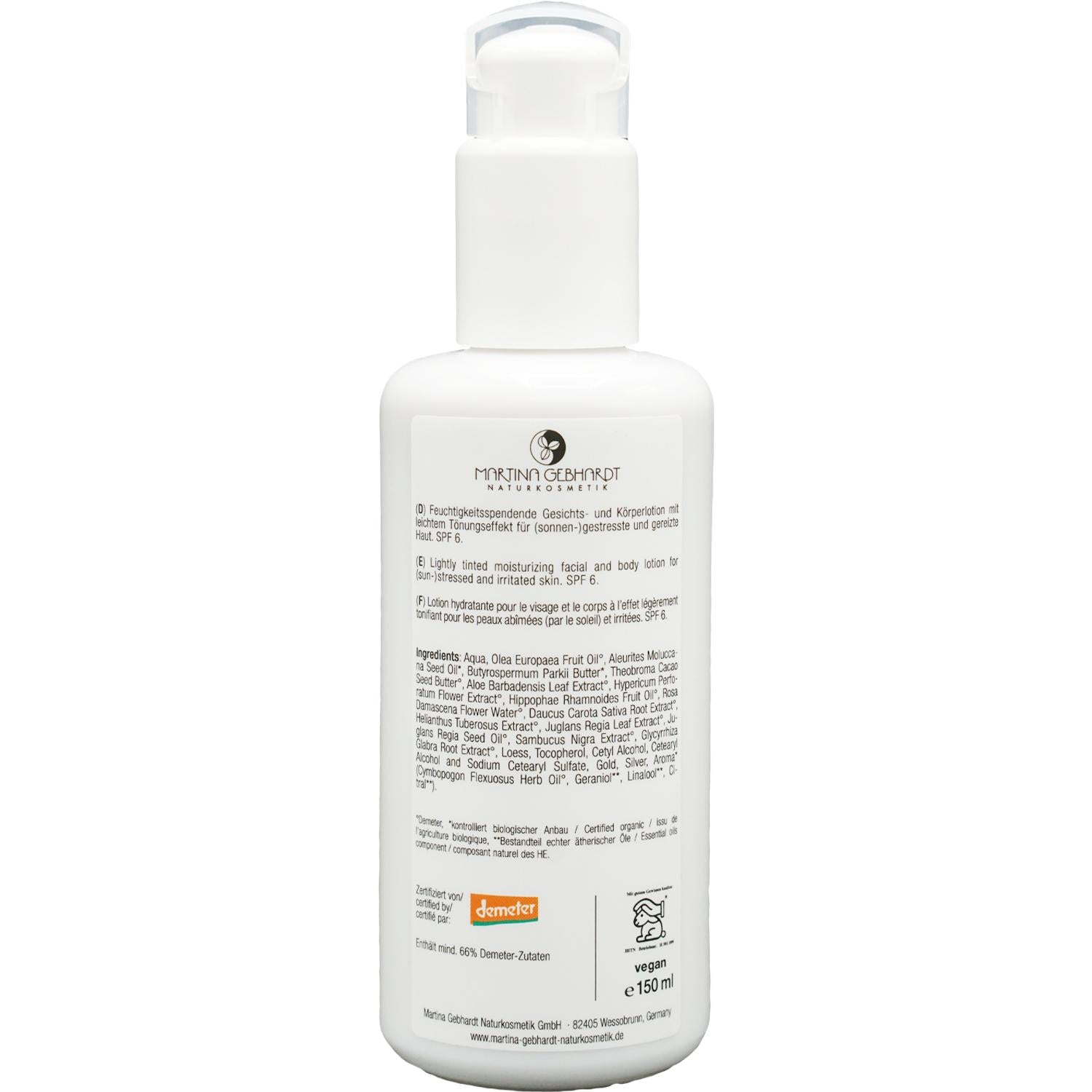 Martina Gebhardt Summer Time Face and Body Lotion