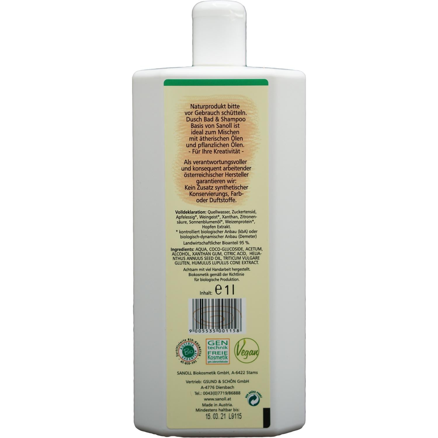 Sanoll Shampoo Grundlage