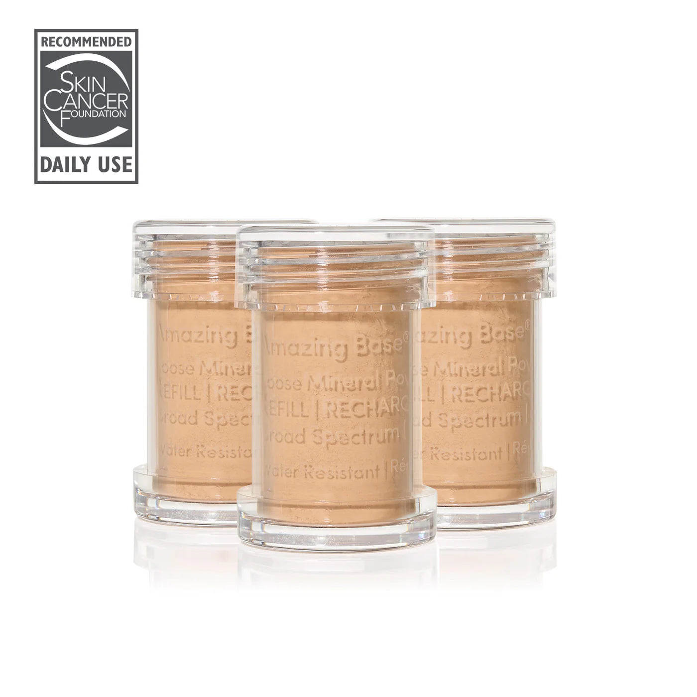 #Amazing Base 3er Refill_suntan