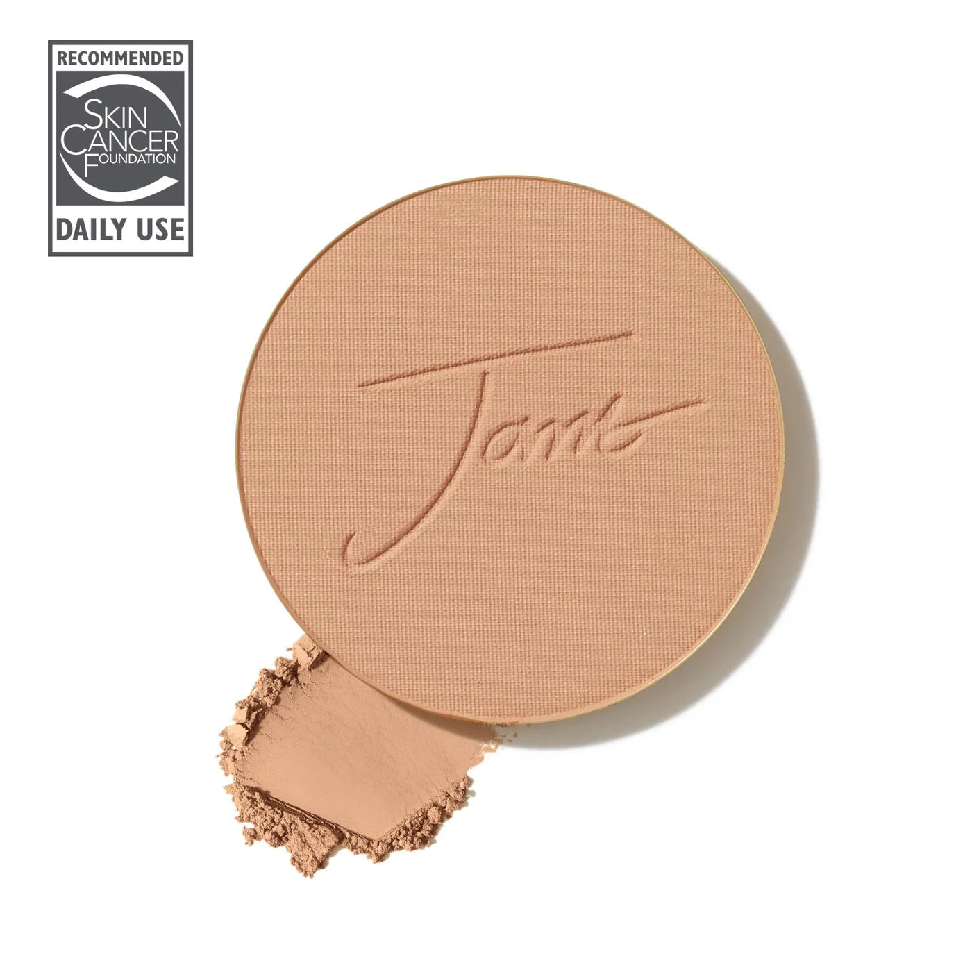 #JI Mineral Foundation Refill_teakwood