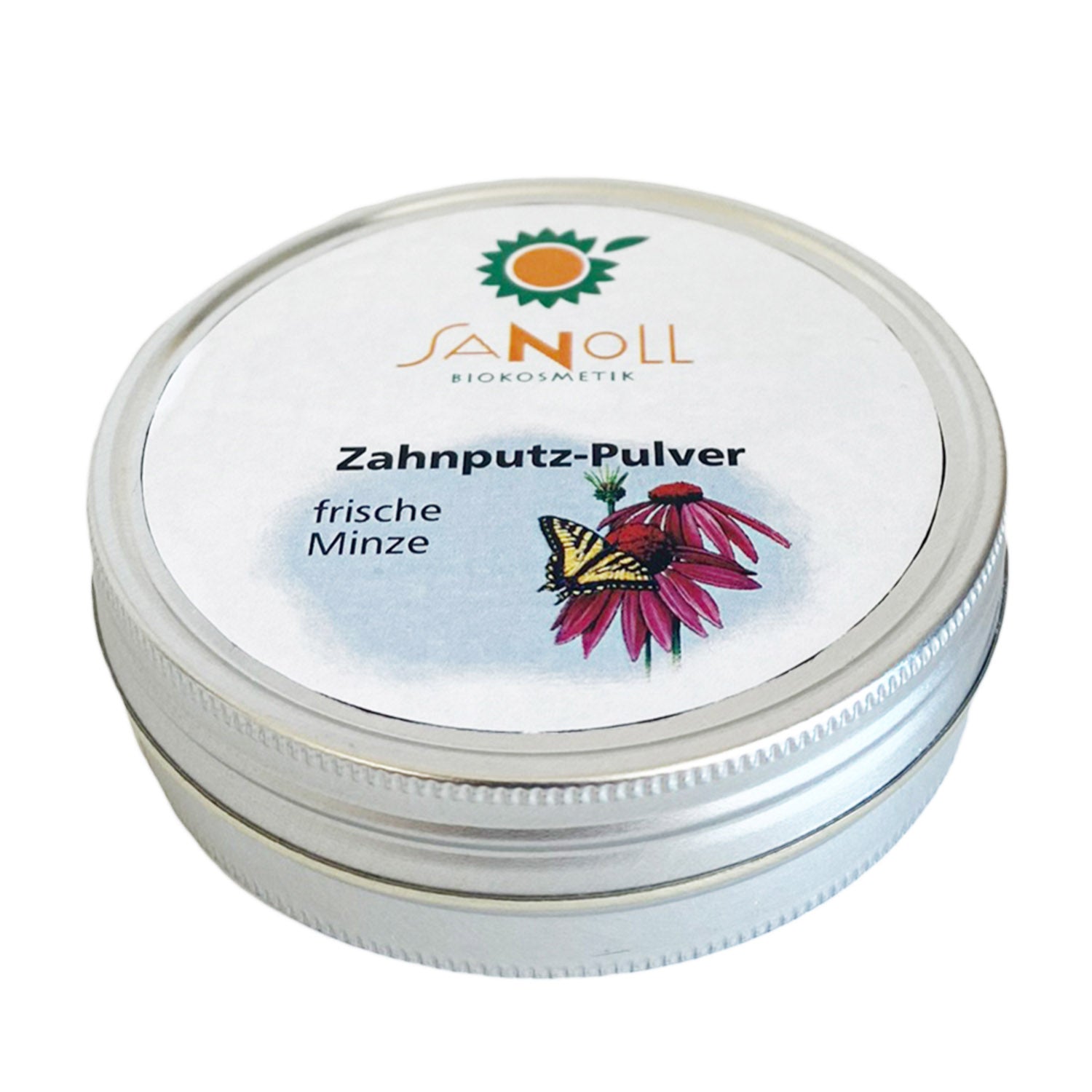 Sanoll Zahnputz Pulver frische Minze